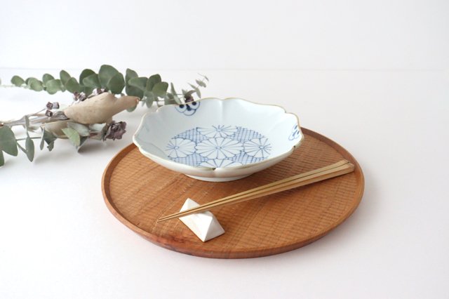 Flower-shaped Plate Chrysanthemum Pattern | Arita Ware