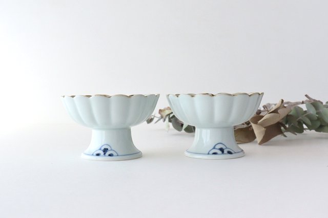 Dessert Cup Chrysanthemum Pattern | Arita Ware
