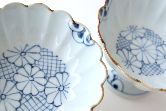 Dessert Cup Chrysanthemum Pattern | Arita Ware