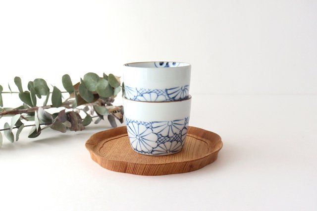 Soba Choko Chrysanthemum Pattern | Free Cup Arita Ware