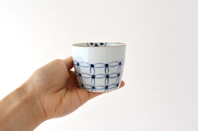 Soba Choko Shippo Pattern | Free Cup Arita Ware