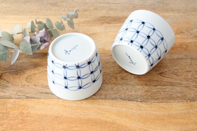 Soba Choko Shippo Pattern | Free Cup Arita Ware