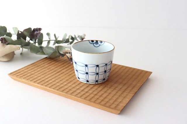 Soba Choko Shippo Pattern | Free Cup Arita Ware