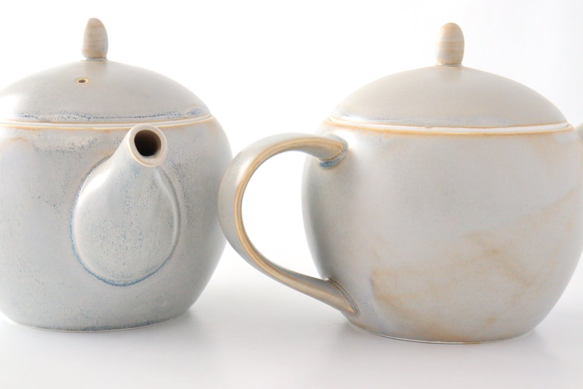 Koyo Kiln Japase Teapot Sherbet Gray | Kyusu Arita Ware