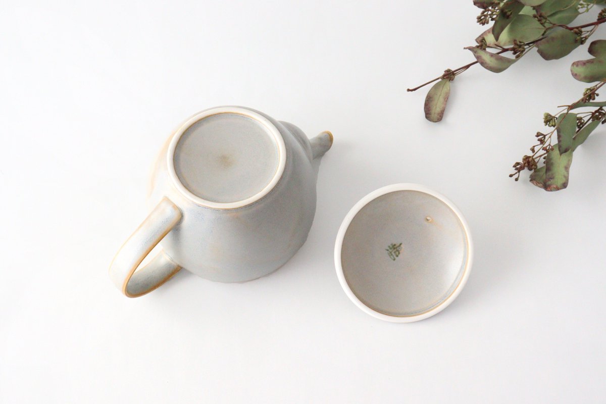 Koyo Kiln Japase Teapot Sherbet Gray | Kyusu Arita Ware