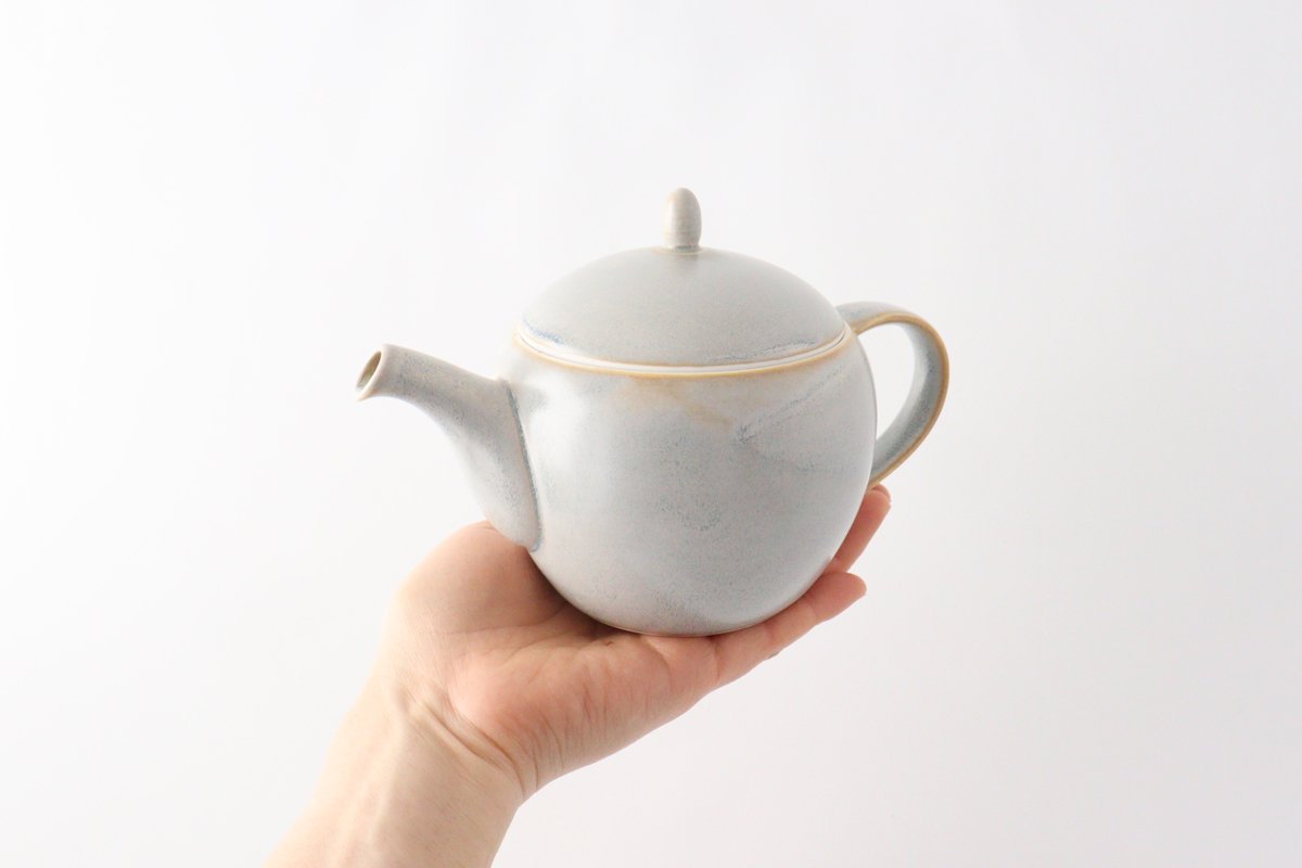 Koyo Kiln Japase Teapot Sherbet Gray | Kyusu Arita Ware