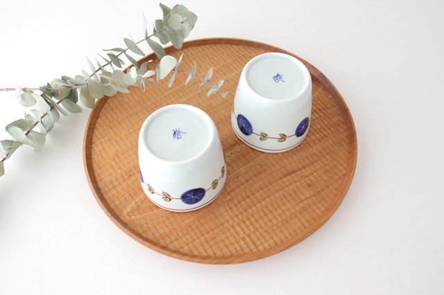 Koyo Kiln Soba Choko Round-row | Free Cup Arita Ware