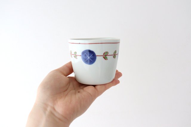 Koyo Kiln Soba Choko Round-row | Free Cup Arita Ware