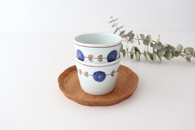 Koyo Kiln Soba Choko Round-row | Free Cup Arita Ware