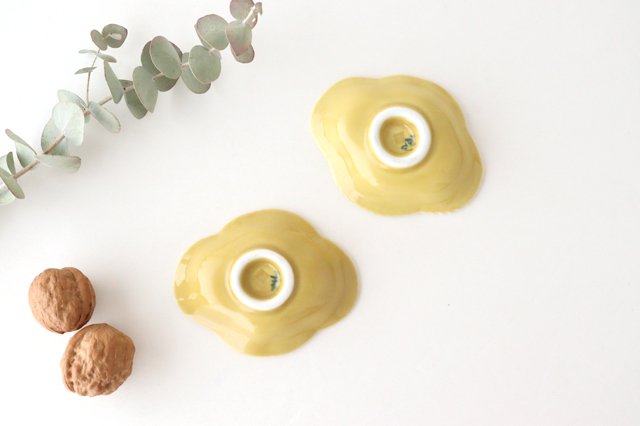 Oval Sauce Plate Yellow | Arita Ware