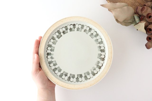 Plate M tile porcelain kuppi Arita ware