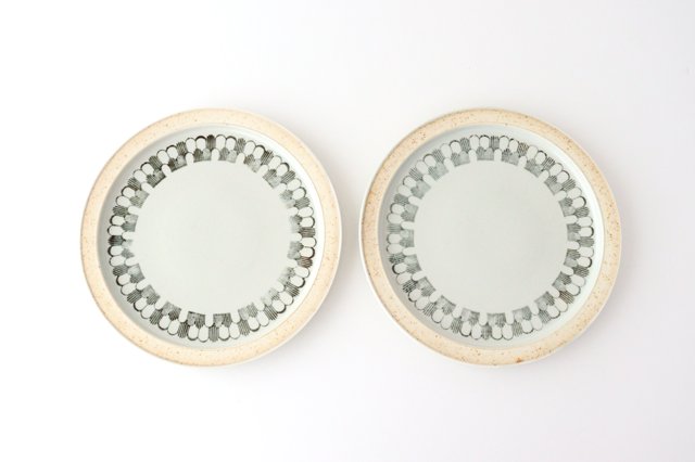 Plate M tile porcelain kuppi Arita ware