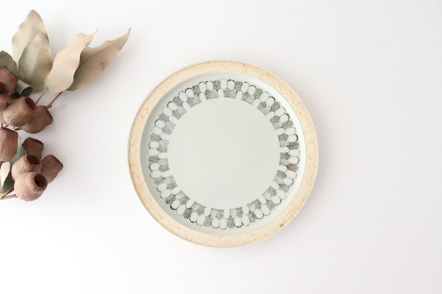 Plate M tile porcelain kuppi Arita ware