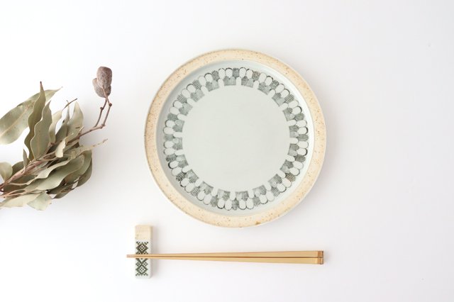 Plate M tile porcelain kuppi Arita ware