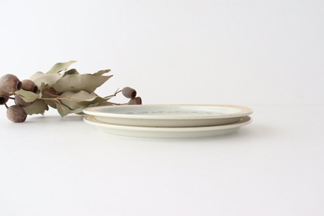 Plate M tile porcelain kuppi Arita ware