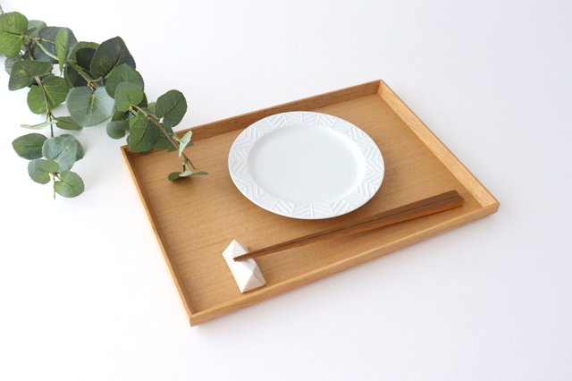 Rim plate 15cm white porcelain YABANE Hasami ware