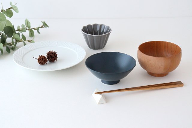 Rim plate 20cm white porcelain YABANE Hasami ware