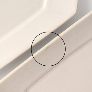 Square plate M Greige porcelain Hasami ware-Detail11