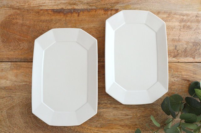 Square plate L white porcelain Hasami ware-Detail9