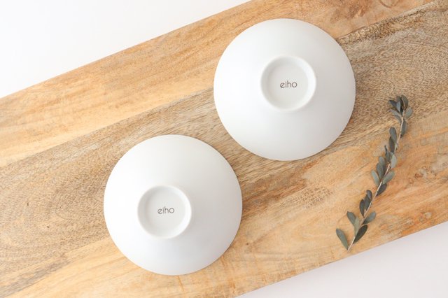 Rice Bowl White Porcelain | Hasami Ware