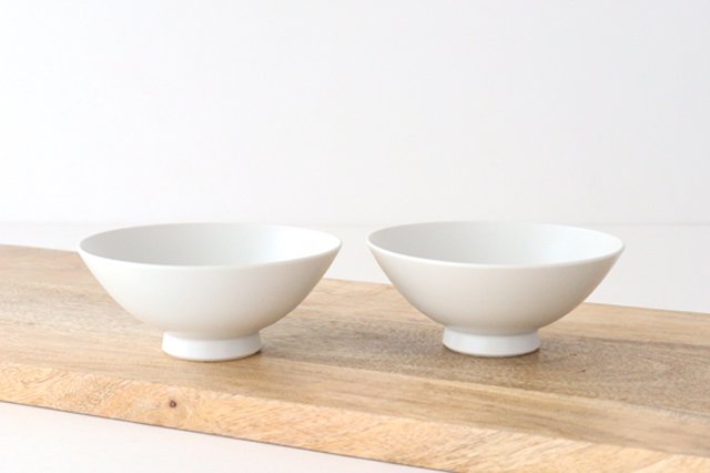 Rice Bowl White Porcelain | Hasami Ware