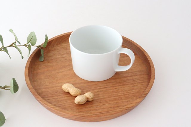 Soup mug white porcelain Hasami ware