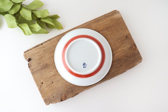 Round Plate Red Sophia Medium | Arita Ware