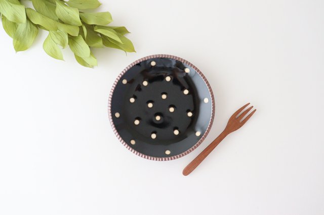 Round Plate PolKa Dot Medium | Arita Ware