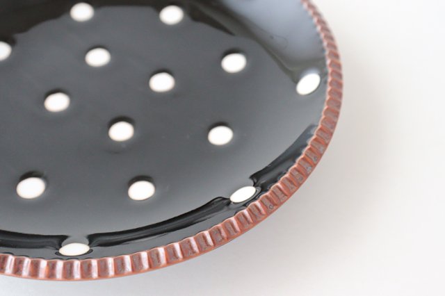 Round Plate PolKa Dot Medium | Arita Ware