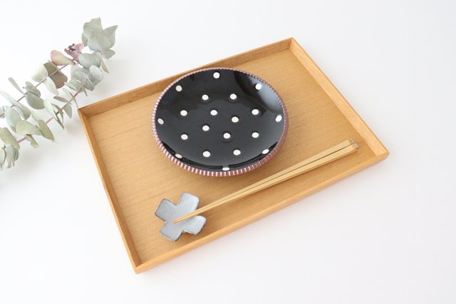 Round Plate PolKa Dot Medium | Arita Ware