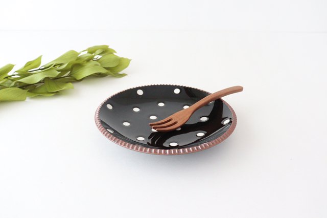 Round Plate PolKa Dot Medium | Arita Ware
