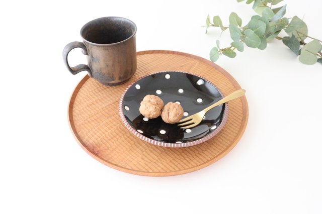 Round Plate PolKa Dot Medium | Arita Ware