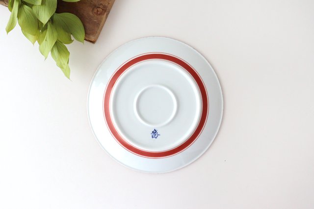 Round Plate Red Sophia Large | Arita Ware