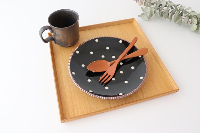 Round Plate PolKa Dot Large | Arita Ware