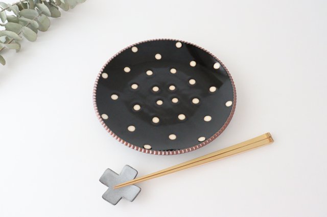 Round Plate PolKa Dot Large | Arita Ware