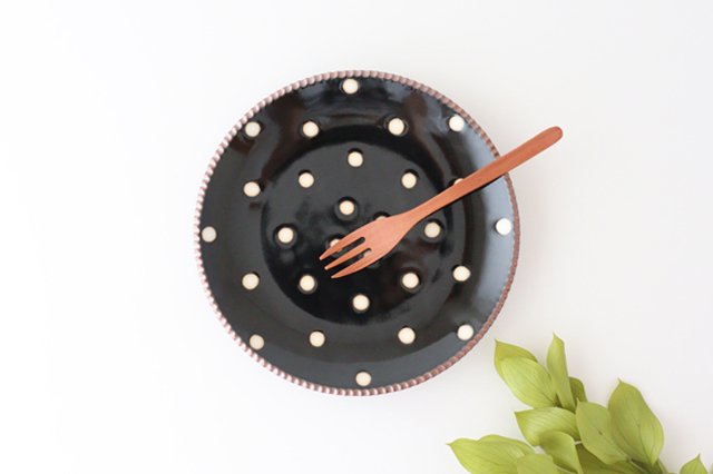 Round Plate PolKa Dot Large | Arita Ware