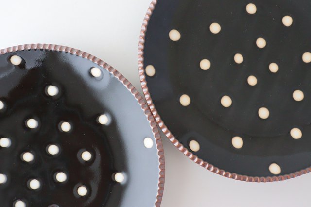 Round Plate PolKa Dot Large | Arita Ware