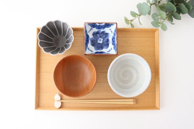 Small Square Bowl Blue Sophia | Kobachi Arita Ware