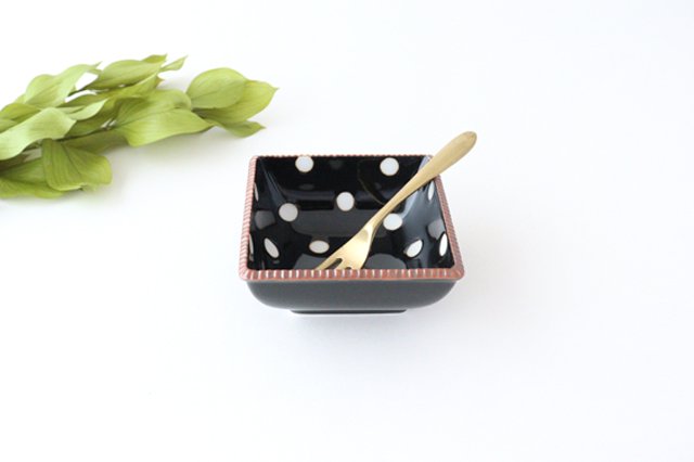Small Square Bowl PolKa Dot | Kobachi Arita Ware