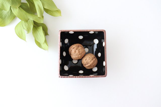 Small Square Bowl PolKa Dot | Kobachi Arita Ware
