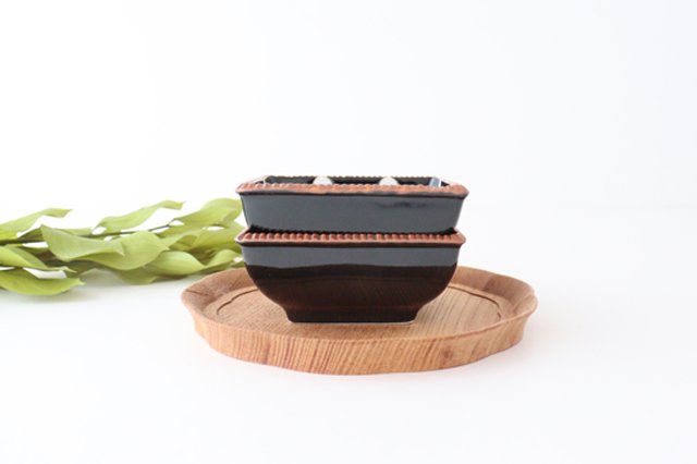 Small Square Bowl PolKa Dot | Kobachi Arita Ware