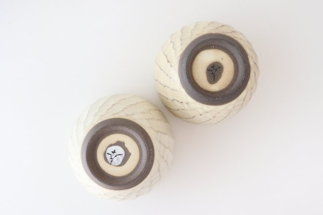 Sucre Japanese Cup Ivory | Yunomi Hasami Ware-Detail14