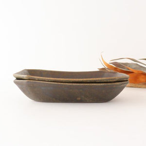 Furutani Seitosho Rust Glaze Octagonal Deep Bowl Small | Serving Bowl-Detail4