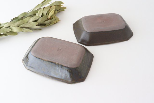 Furutani Seitosho Rust Glaze Octagonal Deep Bowl Small | Serving Bowl-Detail5