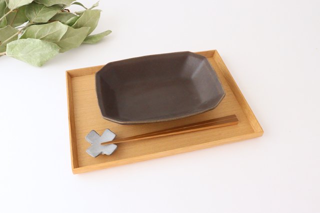 Furutani Seitosho Rust Glaze Octagonal Deep Bowl Small | Serving Bowl-Detail9