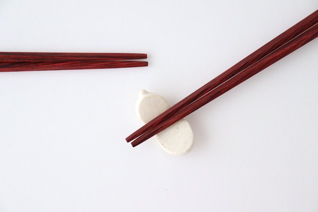 Pentagonal Chopsticks Vermilion 23.0cm /9.05in