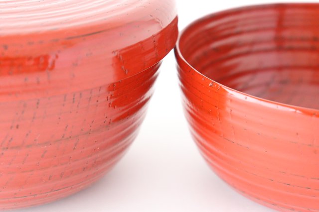 Ishikawa SHIPPOHDO Lacquerware Bowl Set Negoro | Serving Bowl