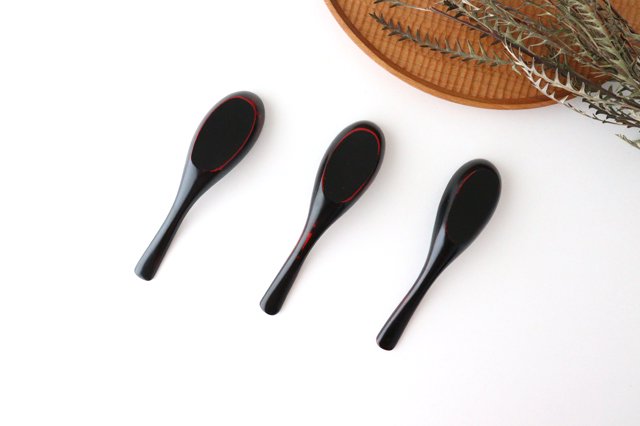 Ishikawa Shippohdo Lacquerware Ramen Spoon Akebono
