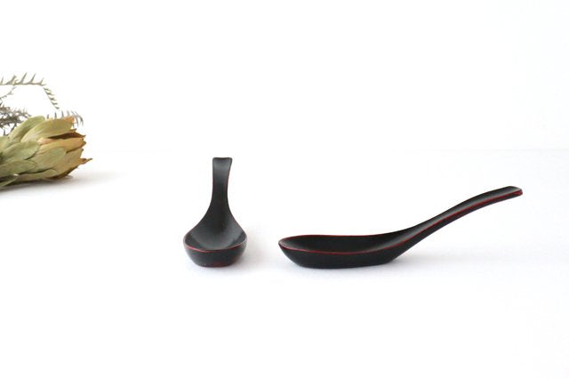 Ishikawa Shippohdo Lacquerware Ramen Spoon Akebono
