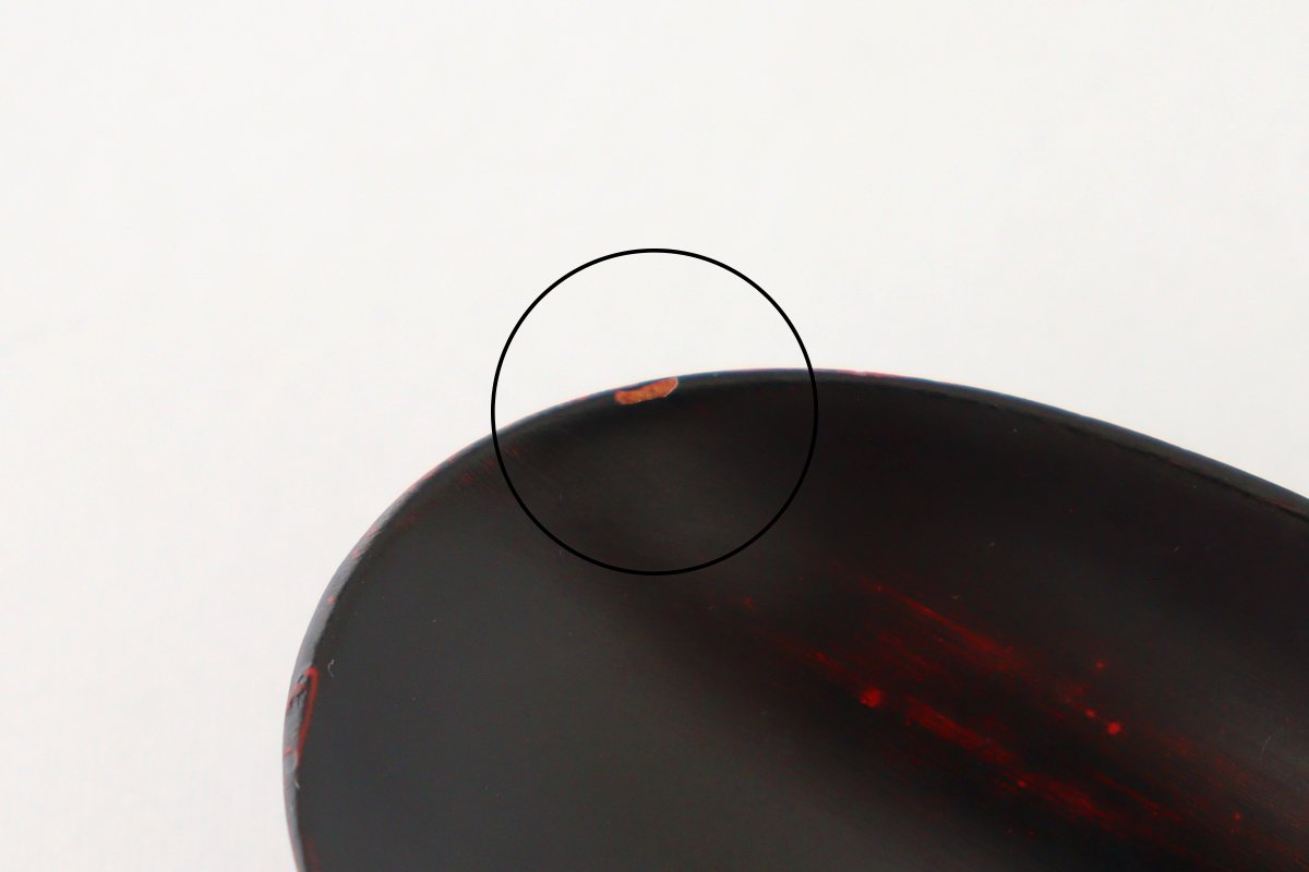 Ishikawa Shippohdo Lacquerware Ramen Spoon Akebono